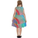 Fluid Art - Contemporary And Flowy Kids  Frill Swing Dress View4