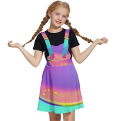 Liquid Art Pattern - Fluid Background Kids  Apron Dress by GardenOfOphir