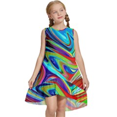 Fluid Forms Kids  Frill Swing Dress by GardenOfOphir