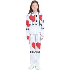 I Love Kathleen Kids  Tracksuit by ilovewhateva