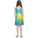 Liquid Background Kids  Lightweight Sleeveless Dress View2