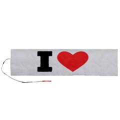 I Love Shirley Roll Up Canvas Pencil Holder (l) by ilovewhateva