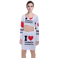 I Love Turkey Sandwich Top And Skirt Sets by ilovewhateva