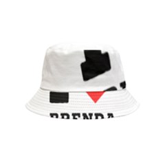 I Love Brenda Inside Out Bucket Hat (kids) by ilovewhateva