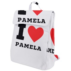 I Love Pamela Flap Top Backpack by ilovewhateva