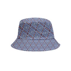 Blue Diamonds Inside Out Bucket Hat (kids) by Sparkle