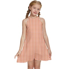 Pattern 95 Kids  Halter Collar Waist Tie Chiffon Dress by GardenOfOphir