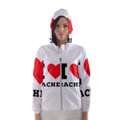 I Love Rachel Women s Hooded Windbreaker by ilovewhateva