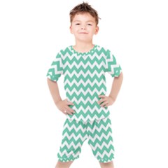 Pattern 128 Kids  Tee And Shorts Set by GardenOfOphir