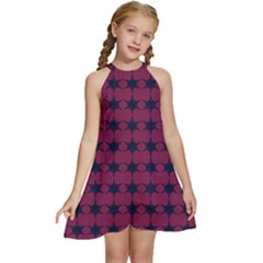 Pattern 140 Kids  Halter Collar Waist Tie Chiffon Dress by GardenOfOphir