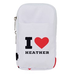 I Love Heather Waist Pouch (small) by ilovewhateva