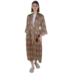 Pattern 146 Maxi Satin Kimono by GardenOfOphir