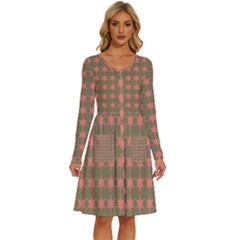 Pattern 146 Long Sleeve Dress With Pocket by GardenOfOphir