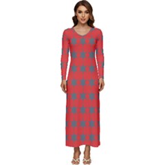 Pattern 147 Long Sleeve Longline Maxi Dress by GardenOfOphir