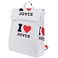 I Love Joyce Flap Top Backpack by ilovewhateva