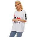 I love joyce Oversized Basic Tee View2