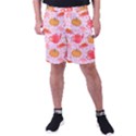 Pumpkin Tea Cup Pie Dessert Men s Pocket Shorts View1