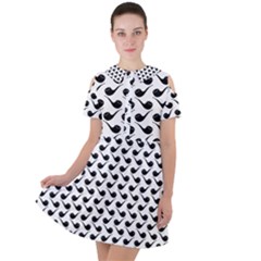 Pattern 260 Short Sleeve Shoulder Cut Out Dress  by GardenOfOphir