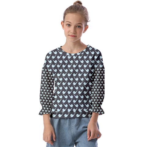 Pattern 262 Kids  Cuff Sleeve Top by GardenOfOphir