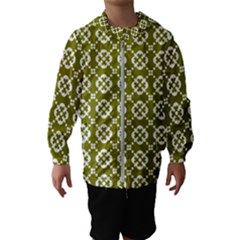 Pattern 297 Kids  Hooded Windbreaker by GardenOfOphir