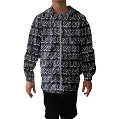 Pattern 321 Kids  Hooded Windbreaker by GardenOfOphir