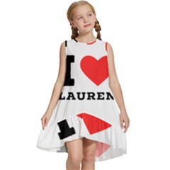 I Love Lauren Kids  Frill Swing Dress by ilovewhateva