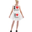 I love evelyn Velvet Skater Dress View2