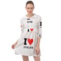 I love evelyn Mini Skater Shirt Dress View1