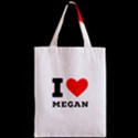 I love megan Zipper Classic Tote Bag View2