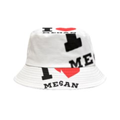 I Love Megan Inside Out Bucket Hat by ilovewhateva