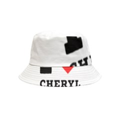 I Love Cheryl Inside Out Bucket Hat (kids) by ilovewhateva