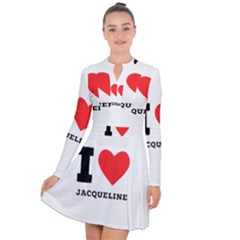 I Love Jacqueline Long Sleeve Panel Dress by ilovewhateva