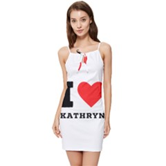 I Love Kathryn Summer Tie Front Dress by ilovewhateva