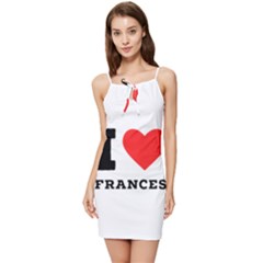 I Love Frances  Summer Tie Front Dress by ilovewhateva