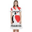 I love Frances  Short Sleeve Waist Detail Dress View1