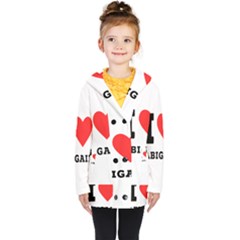 I Love Abigail  Kids  Double Breasted Button Coat by ilovewhateva