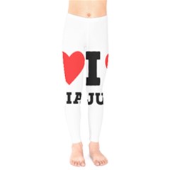 I Love Julia  Kids  Leggings by ilovewhateva