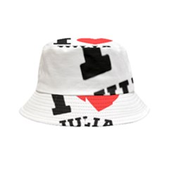 I Love Julia  Inside Out Bucket Hat by ilovewhateva