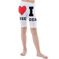 I Love Denise Kids  Mid Length Swim Shorts by ilovewhateva