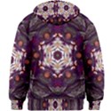 Rosette Kaleidoscope Mosaic Abstract Background Art Kids  Zipper Hoodie Without Drawstring View2