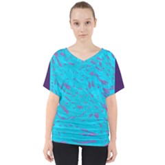 Water Fun V-neck Dolman Drape Top by arash1