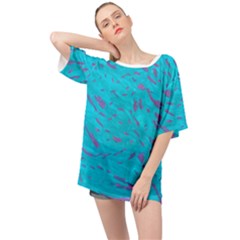 Water Fun Oversized Chiffon Top by arash1