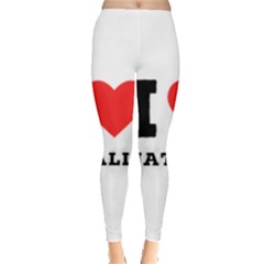 I Love Natalie Leggings  by ilovewhateva