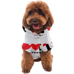 I Love Brittany Dog Coat by ilovewhateva