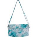 Tropical Blue Ocean Wave Removable Strap Clutch Bag View2