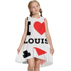 I Love Louis Kids  Frill Swing Dress by ilovewhateva