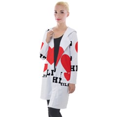 I Love Philip Hooded Pocket Cardigan by ilovewhateva