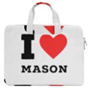 I love mason MacBook Pro 13  Double Pocket Laptop Bag View1