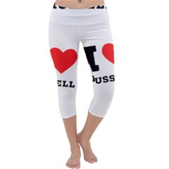 I Love Russell Capri Yoga Leggings by ilovewhateva