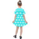 Modern Chic Vector Camera Illustration Pattern Kids  Sailor Dress View2